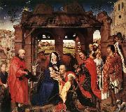 WEYDEN, Rogier van der St Columba Altarpiece china oil painting reproduction